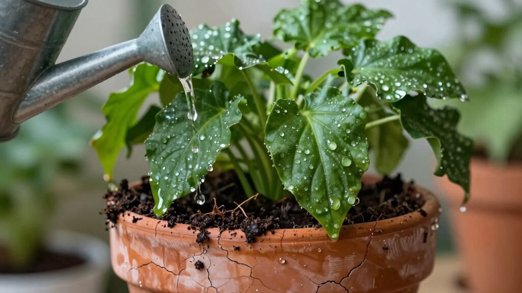 deep infrequent watering practices