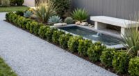 designing easy care front yard