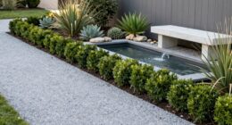 designing easy care front yard