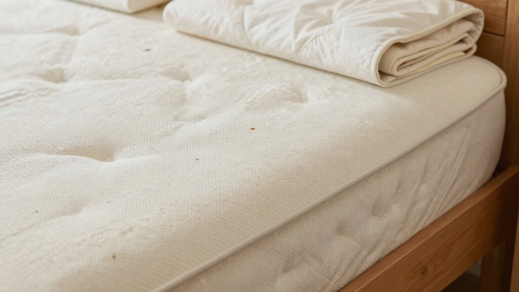 detect mattress wear signs