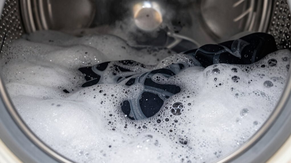 detergent residue causes buildup