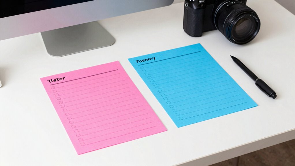 dual list task management