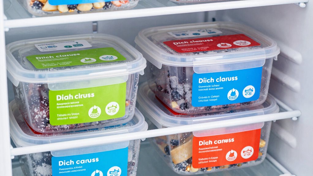 durable safe freezer labels