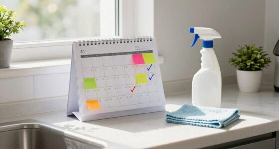 easy weekly cleaning routine