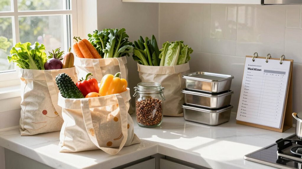 eco friendly shopping routine planning