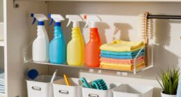 effective cleaning supply organization