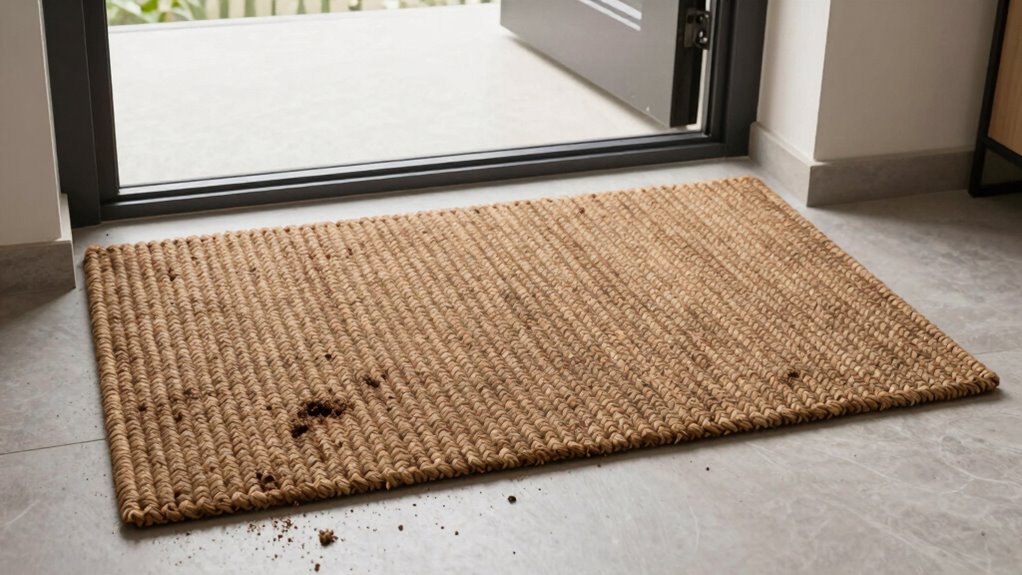 effective dirt trapping entrance mats