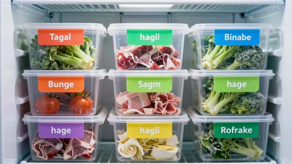 effective freezer labeling strategies