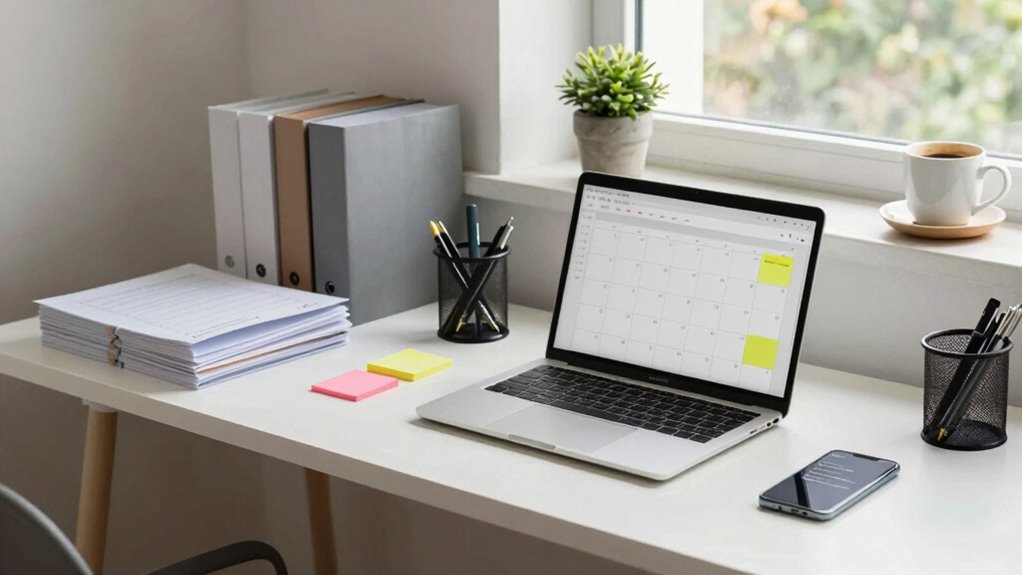 efficient errands and admin scheduling