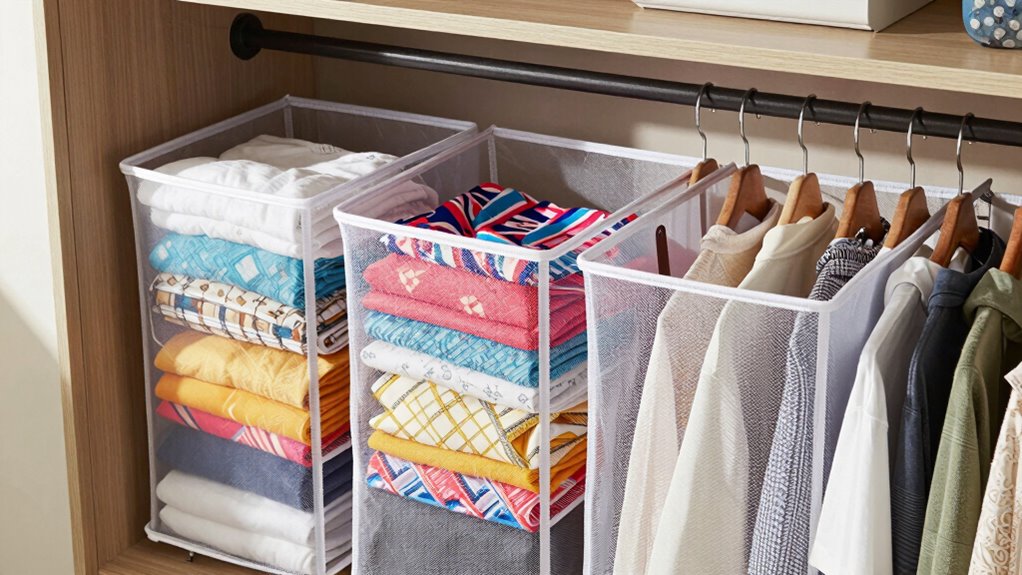 efficient hanging closet solutions
