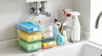 efficient under sink organization