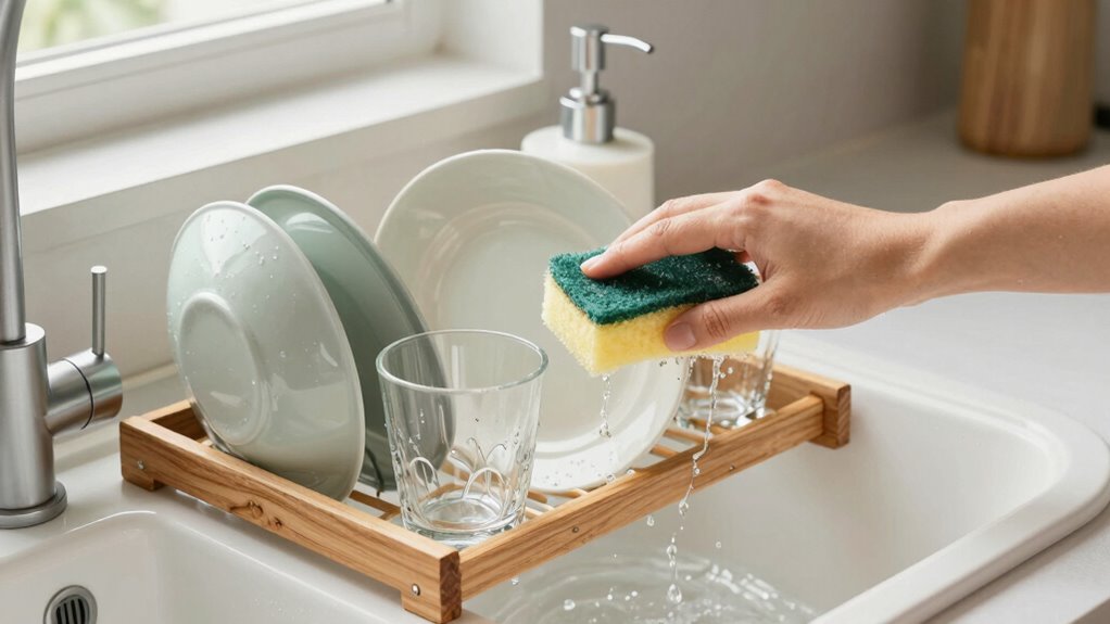 efficient water saving dishwashing tips