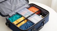 effortless packing with travel bin