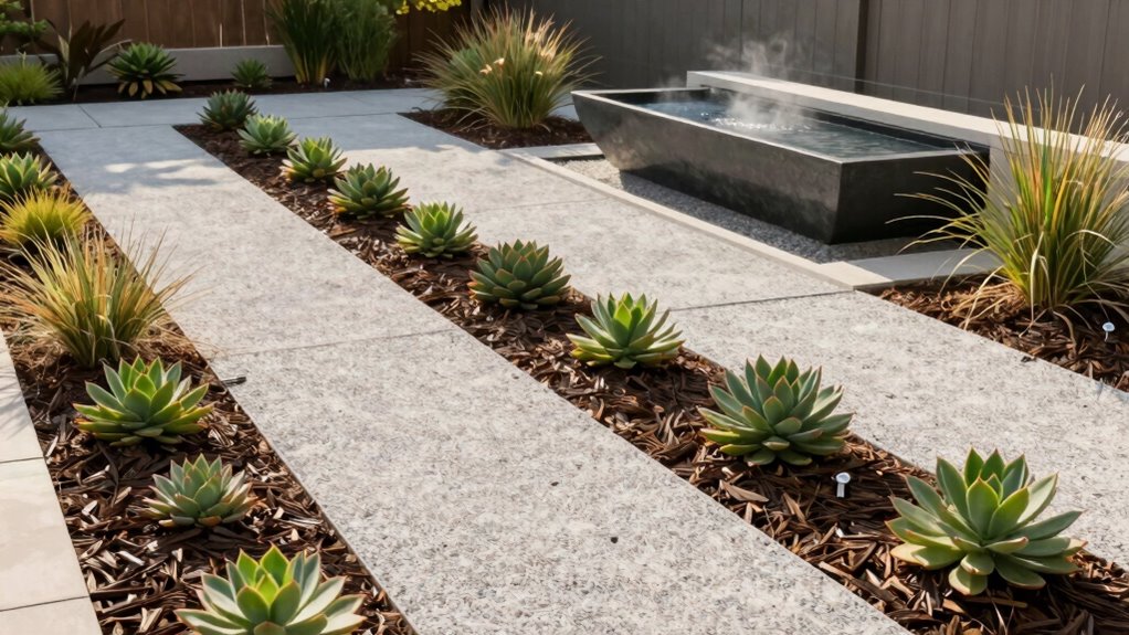 effortless watering and mulching