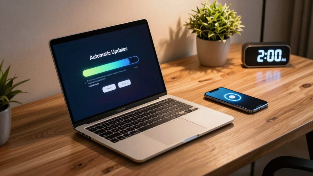 enable automatic software updates