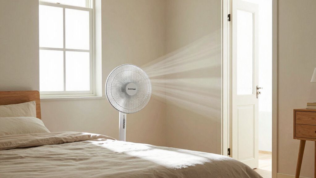 enhance bedroom air circulation