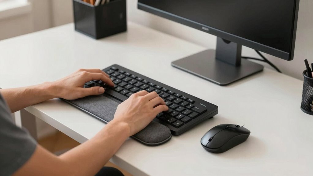 ergonomic setup adjustments needed