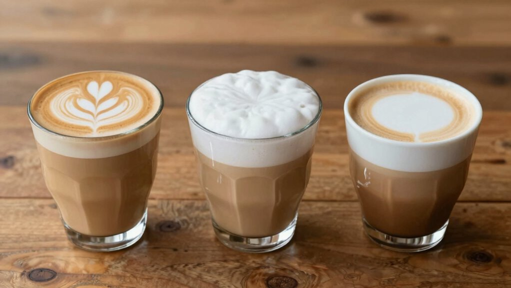 espresso milk ratio variations