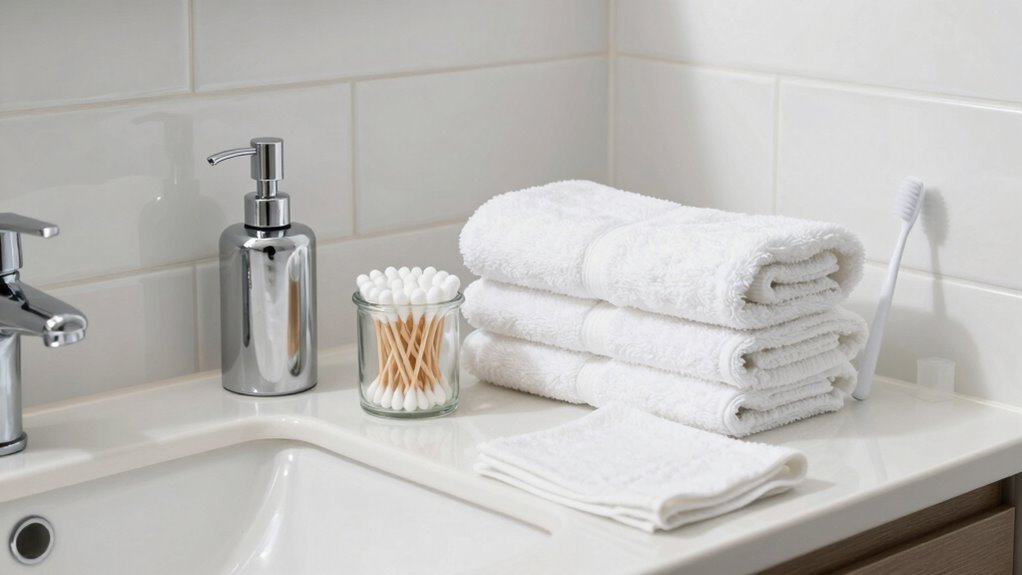 essential bathroom cleaning supplies