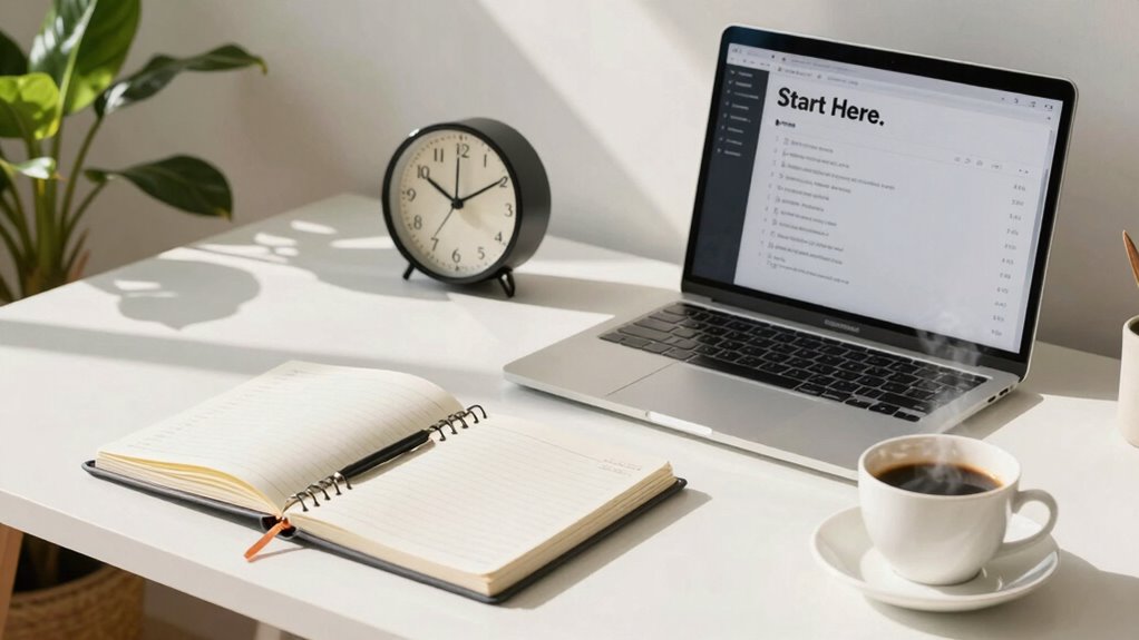 establish consistent habit routine