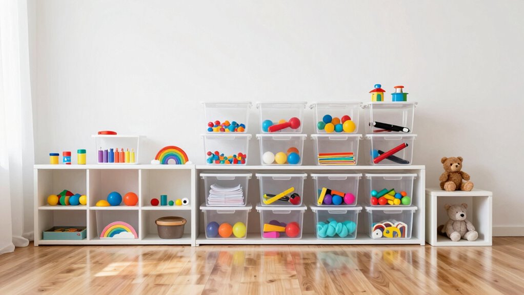 evaluate toy storage capacity