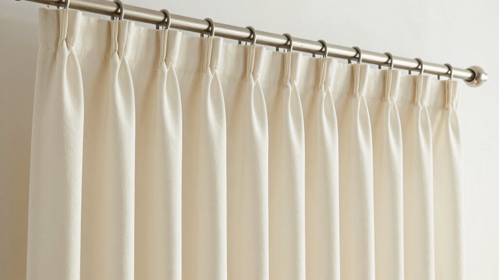 evenly adjust curtain fabric