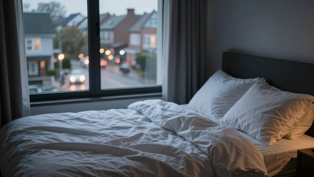 external noise disrupts sleep