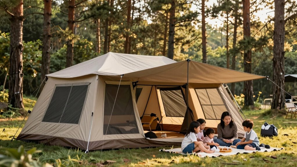 family camping tent essentials