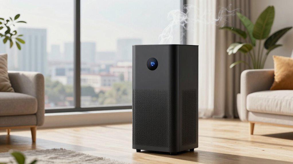 filtration room size noise