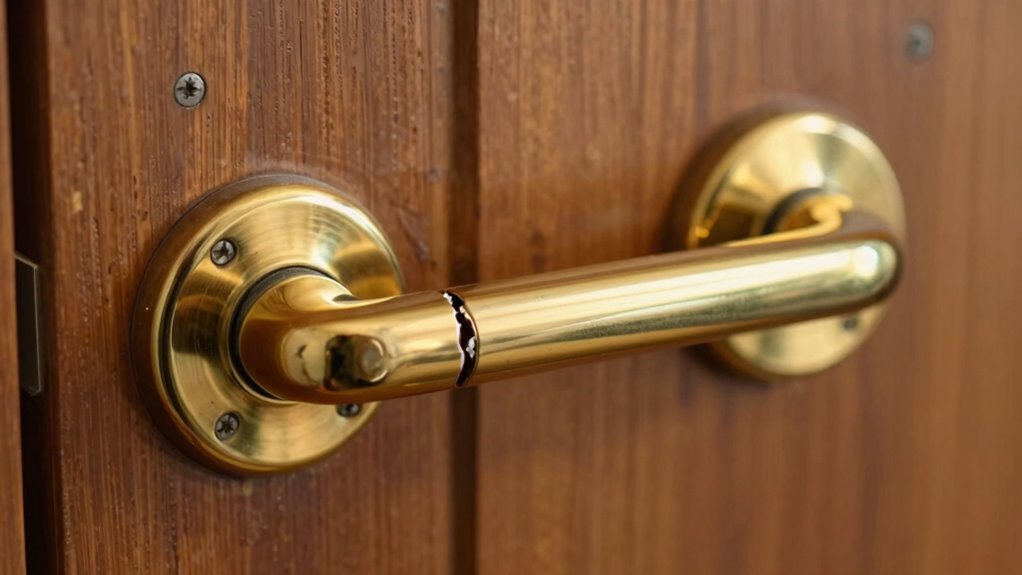 fix loose door handle