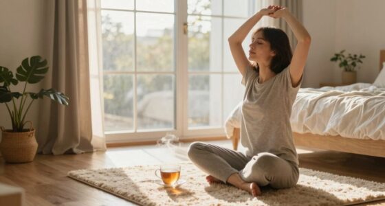 gentle morning light routine