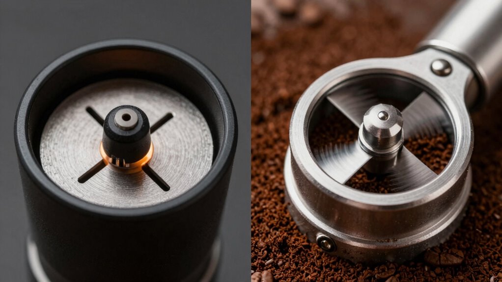 grinder type affects flavor