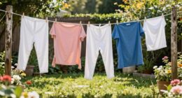 hang clothes to save energy