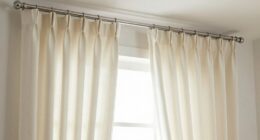 hang curtains evenly easily