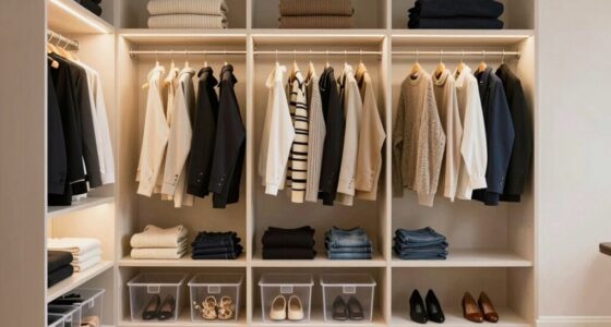 hate folding organized closet