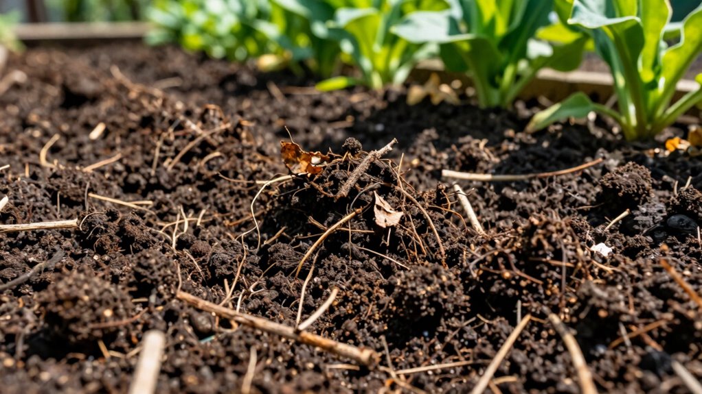healthy soil supports plant growth