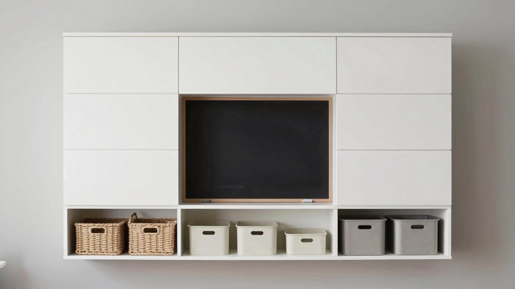 hidden stylish modular storage