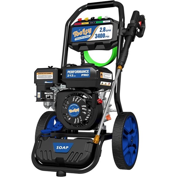 high pressure gas washer
