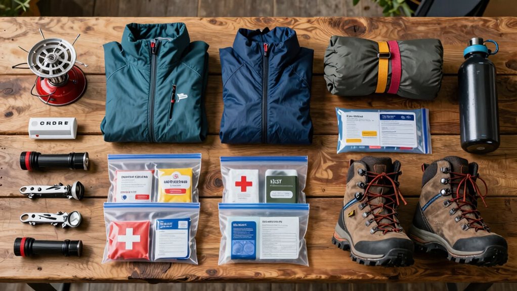 identify essential camping categories