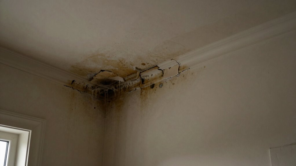 identify mold and water damage