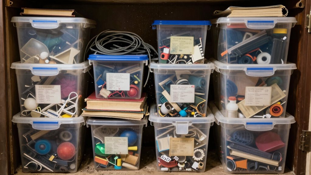 identify storage related clutter