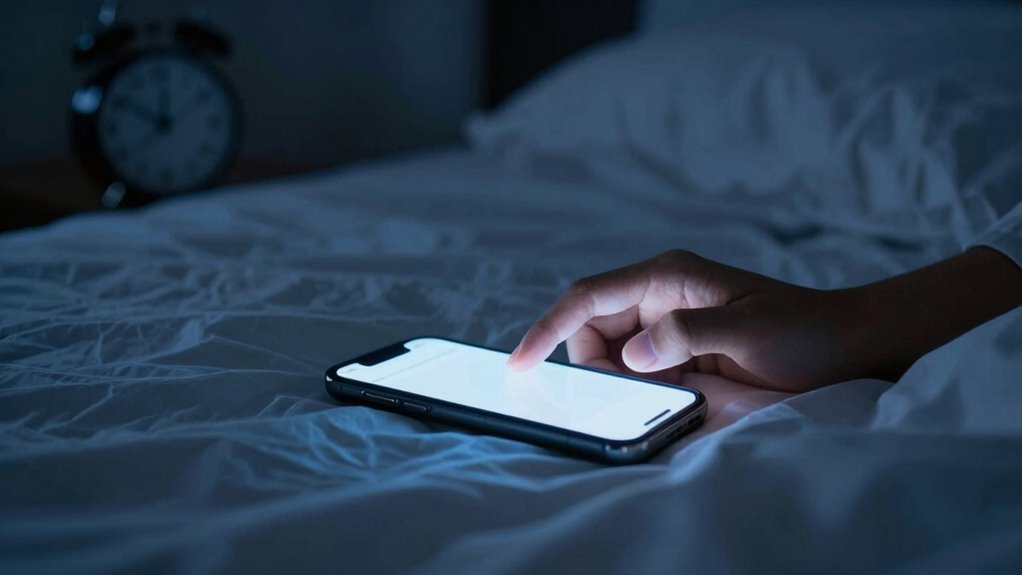 identify triggers for late night scrolling