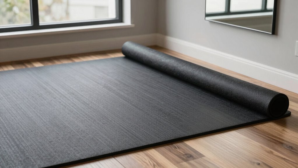 impact absorbing soundproof flooring