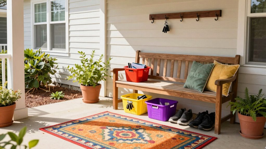 inviting organized welcoming space