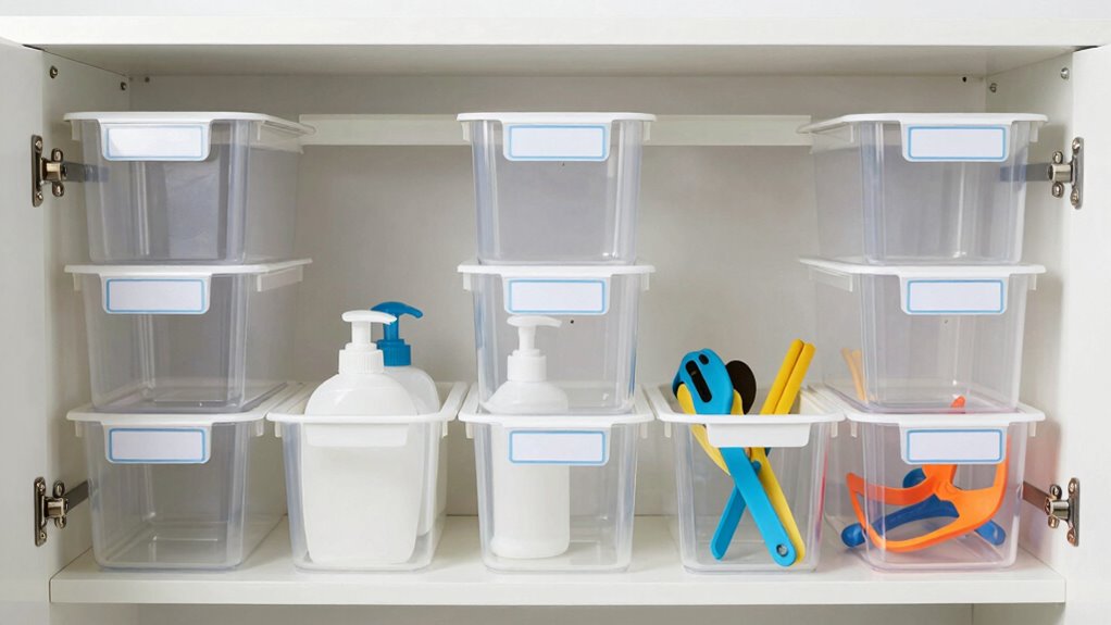 label zones for organization