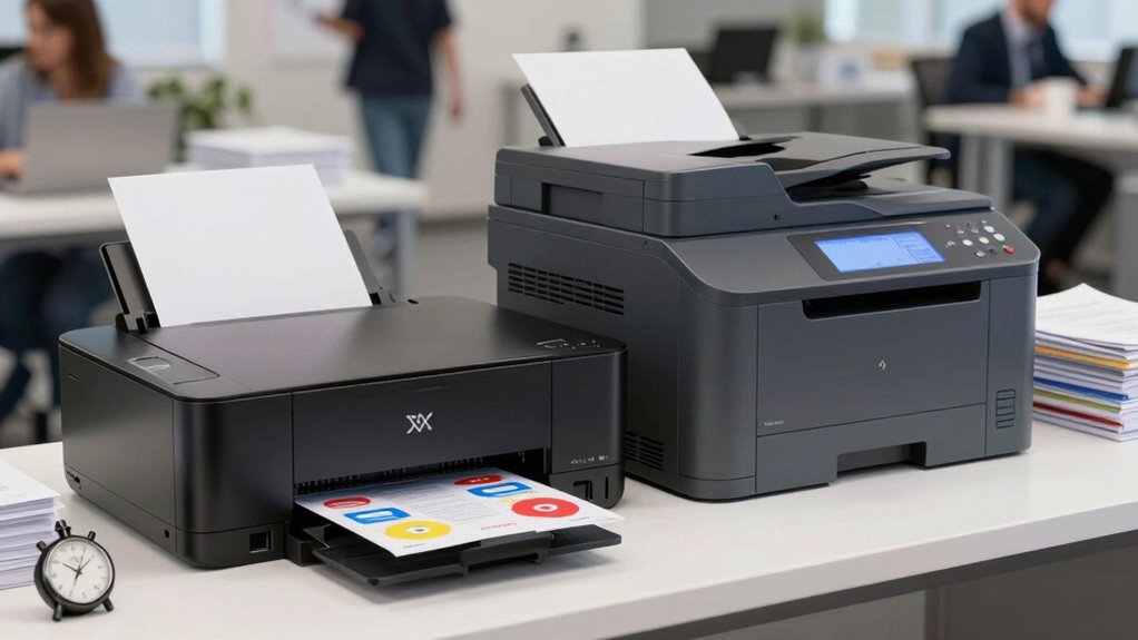 laser printers excel in speed