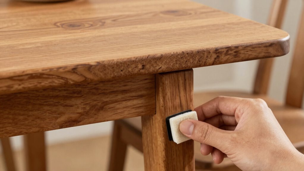 leveling uneven furniture legs