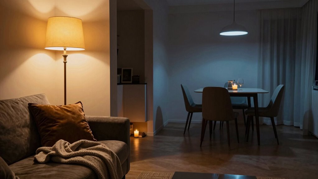 lighting sets emotional tone