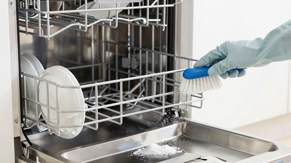 maintain clean dry dishwasher