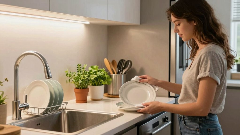 maintain clean organized kitchen